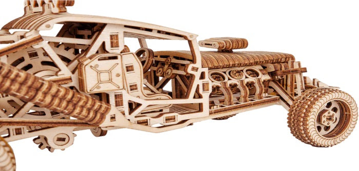 Houten bouwpakket - Mad Buggy - 322 onderdelen - Wood Trick