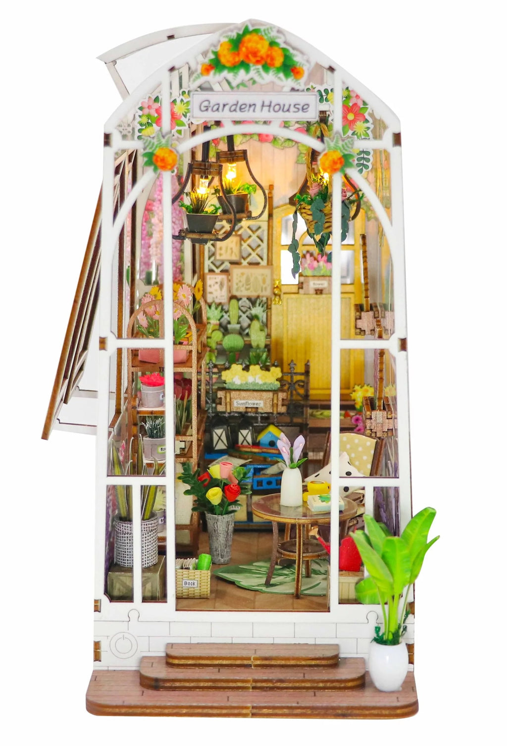 Miniatuur - Book Nook - Garden House - M2313
