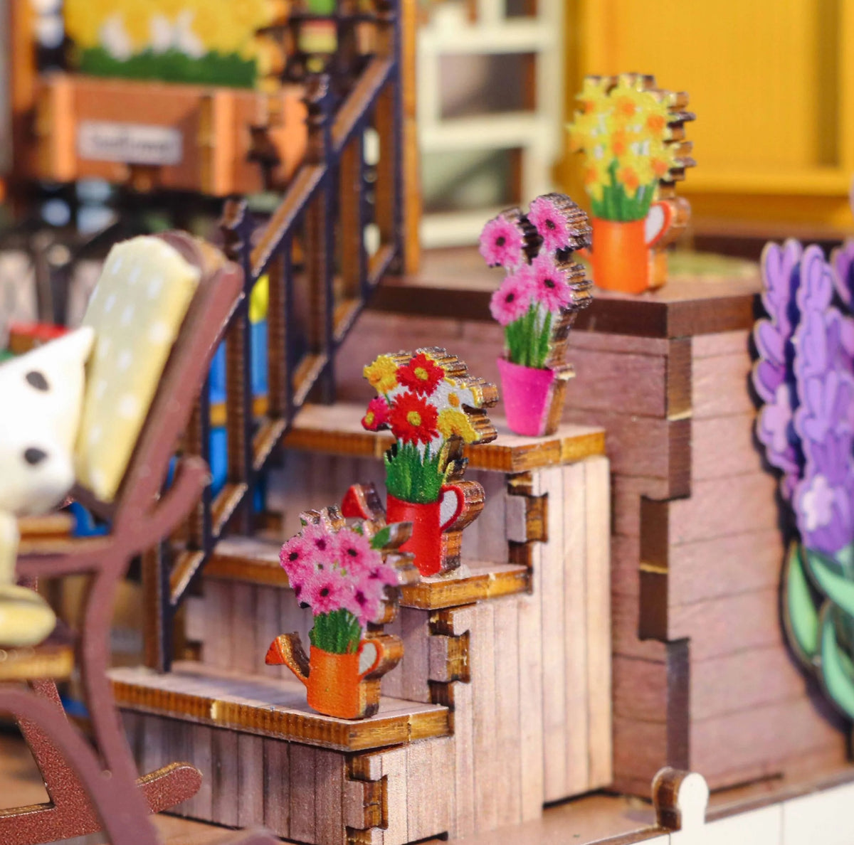 Miniatuur - Book Nook - Garden House - M2313