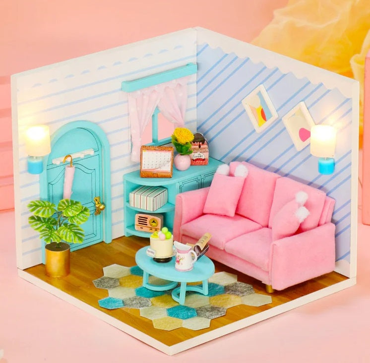 Miniatuur - Rainbow House - Living Room - S2004