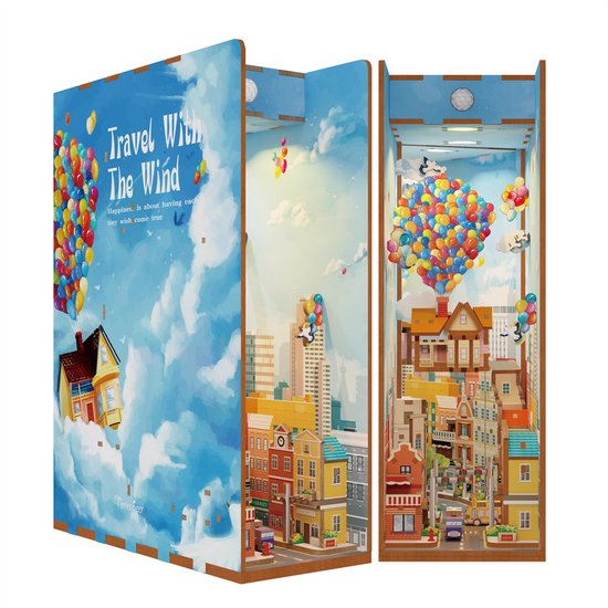 Miniatuur - Book Nook - Travel with the Wind - Tone-Cheer
