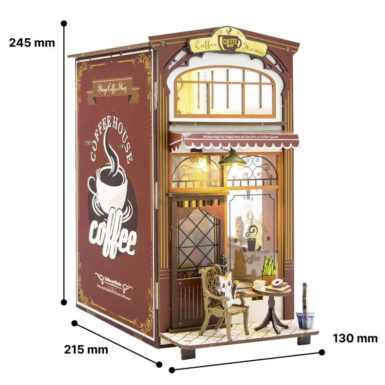 Miniatuur - Book Nook - Coffee House - M2411