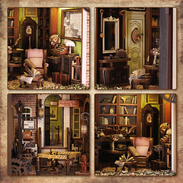 Miniatuur - Book Nook - Rose Detective Agency - CuteBee