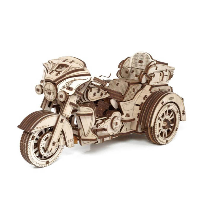 Houten bouwpakket - Trike - Eco Wood Art - 281 onderdelen