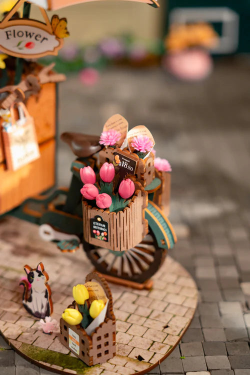 Houten bouwpakket - Blossom Cart - 187 onderdelen - Rolife