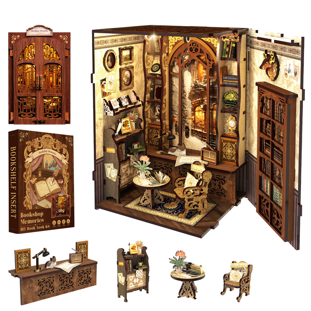 Miniatuur - Book Nook - Bookshop Memories - CuteBee