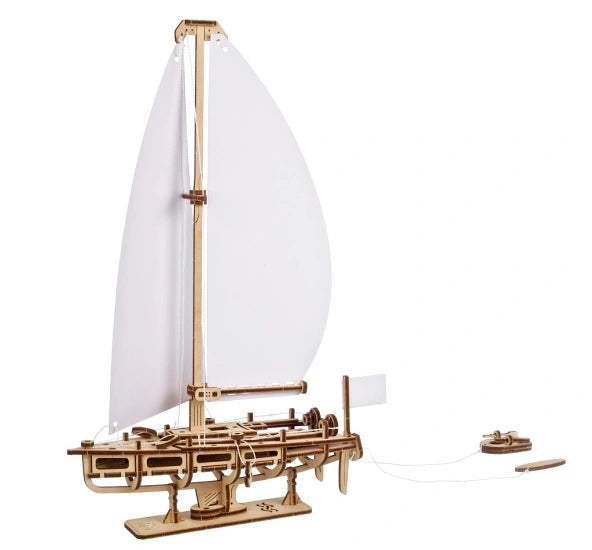 Houten bouwpakket - Yacht Ocean Beauty - 95 onderdelen - Ugears