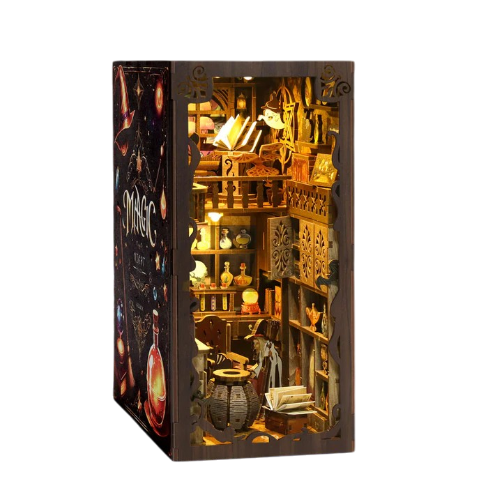 Miniatuur - Book Nook - Magic Night - MagicHolz