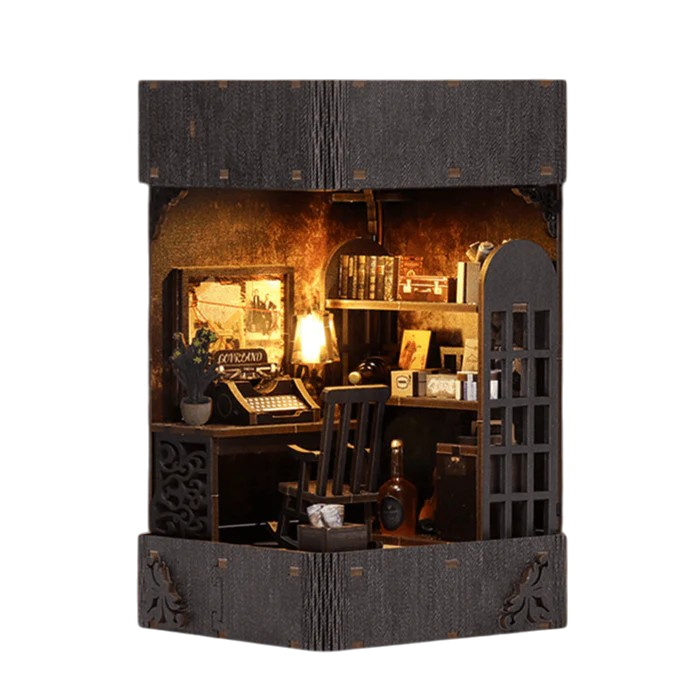 Miniatuur - Book Nook - Detective Agency - MagicHolz
