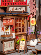Miniatuur - Book Nook - Sakura Wine Alley - Rolife