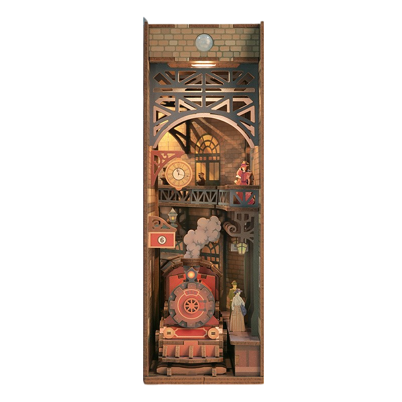 Miniatuur - Book Nook - The Steam Age - Tone-Cheer