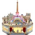 Houten bouwpakket - Muziekdoosje - Romantic Paris - Tone-Cheer