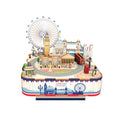 Houten bouwpakket - Muziekdoosje - London - Tone-Cheer