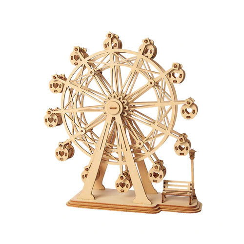 Houten bouwpakket - Ferris wheel - 120 onderdelen - Robotime