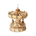 Houten bouwpakket - Merry-go-round - 174 onderdelen - Rolife