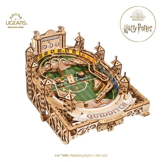 Houten bouwpakket - Flipperkast - Quidditch Pinball - 402 onderdelen - Ugears