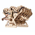 Houten bouwpakket - V8 motor - 776 onderdelen - Ugears