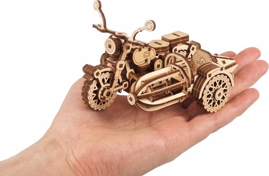 Houten bouwpakket - Hagrid's Flying Motorbike - 130 onderdelen - Ugears