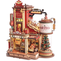 Houten bouwpakket - Dream Gift Factory - 450 onderdelen - ROKR