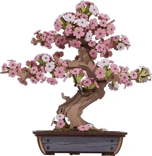 Houten bouwpakket - Bloemen - Sakura Bonsai - 263 onderdelen - Rolife