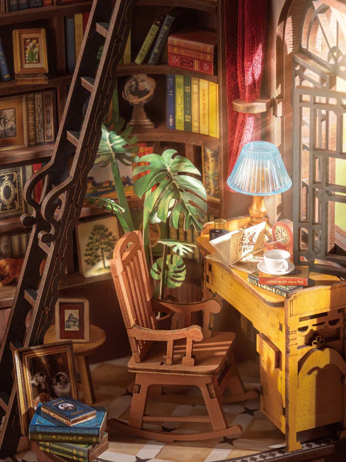 Miniatuur - Book Nook - Silent Corner Study - Rolife