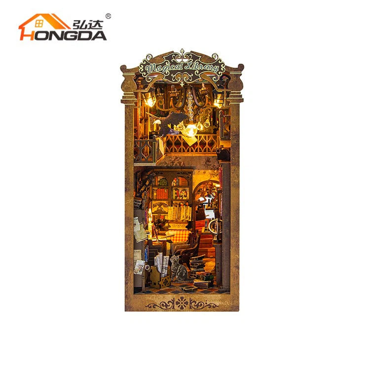 Miniatuur - Book Nook - Magic Library - M2513