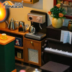 Miniatuur - Afternoon Coffee - PC2311Z - Met stofkap