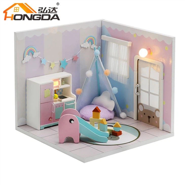 Miniatuur - Rainbow House - Game Room - S2008