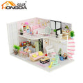 Miniatuur - Annas Pink Melody - M035Z - Met stofkap