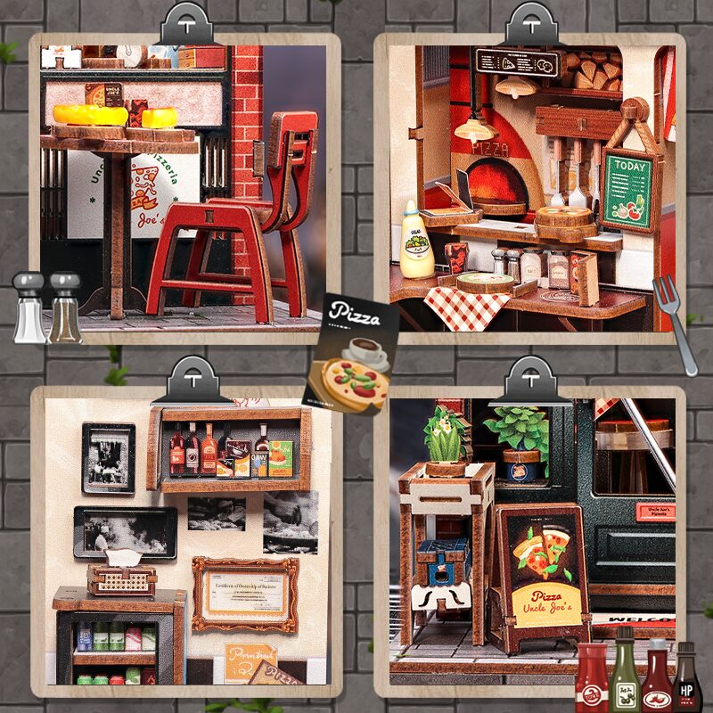 Miniatuur - Uncle Joe's Pizzeria - CuteBee