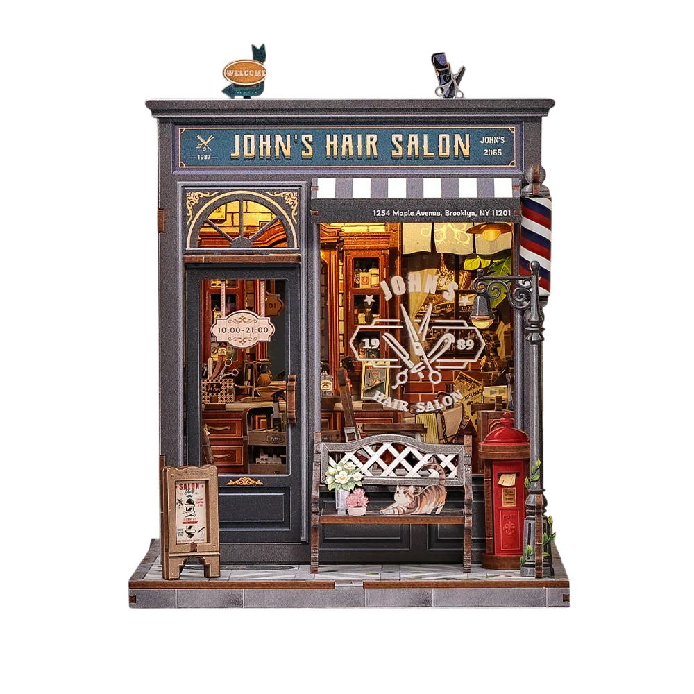 Miniatuur - John's Hair Salon - CuteBee