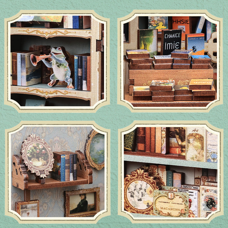 Miniatuur - Book Nook - Muse Bookstore - CuteBee