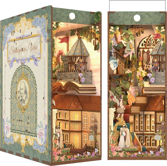 Miniatuur - Book Nook - Shakespaere's Verse - Tone-Cheer