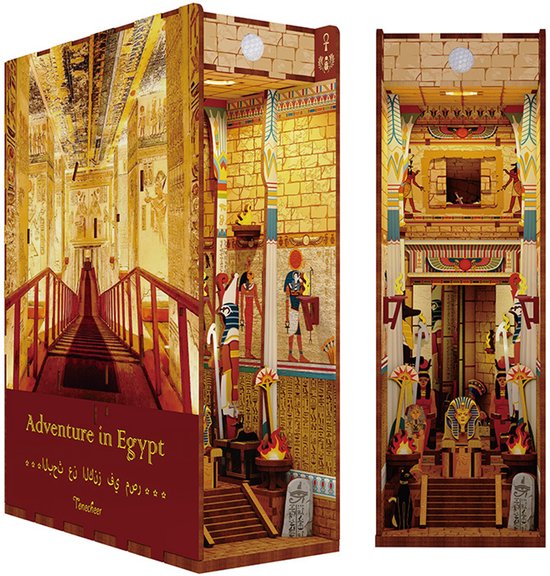 Miniatuur - Book Nook - Adventure in Egypt - Tone-Cheer