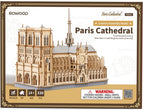 Houten bouwpakket - Paris Cathedral - Notre-Dame - Rowood
