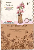 Houten bouwpakket - Bloemen - Sakura - 113 onderdelen - Rowood