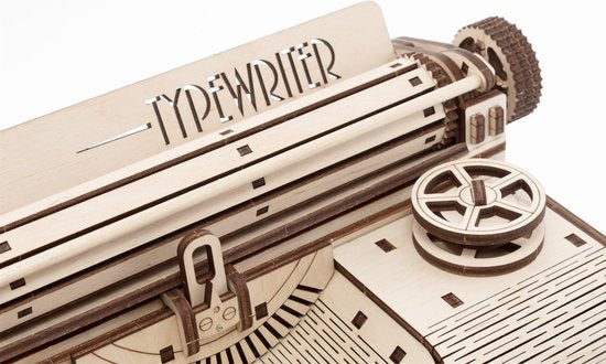 Houten bouwpakket - Typewriter - EWA