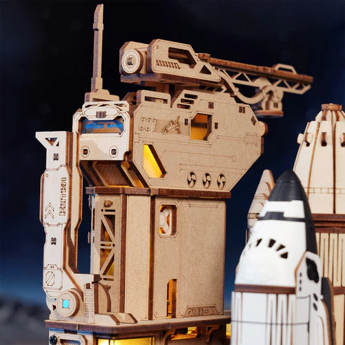 Houten bouwpakket - Space Shuttle - 446 onderdelen - ROKR