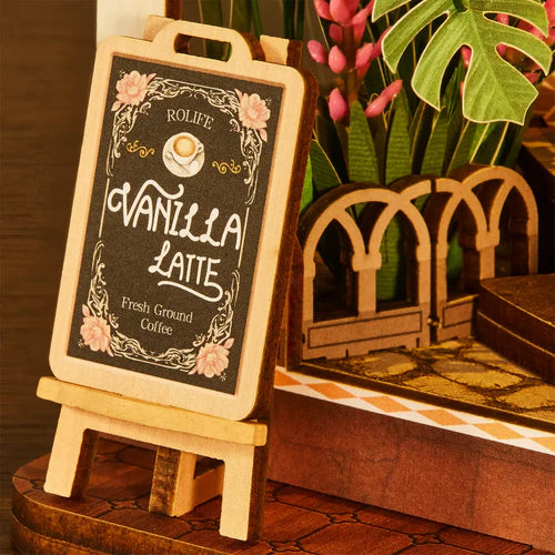 Miniatuur - Book Nook - Holiday Cafe - Rolife