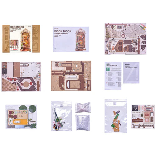Miniatuur - Book Nook - Holiday Cafe - Rolife
