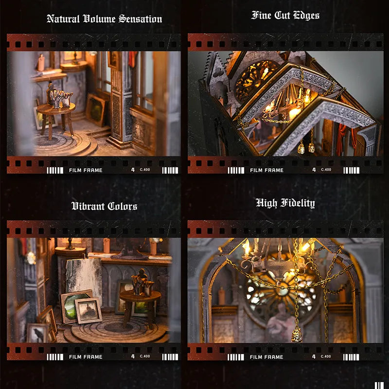 Miniatuur - Booknook - Quite Night Prayer - SL16 - IIE Create