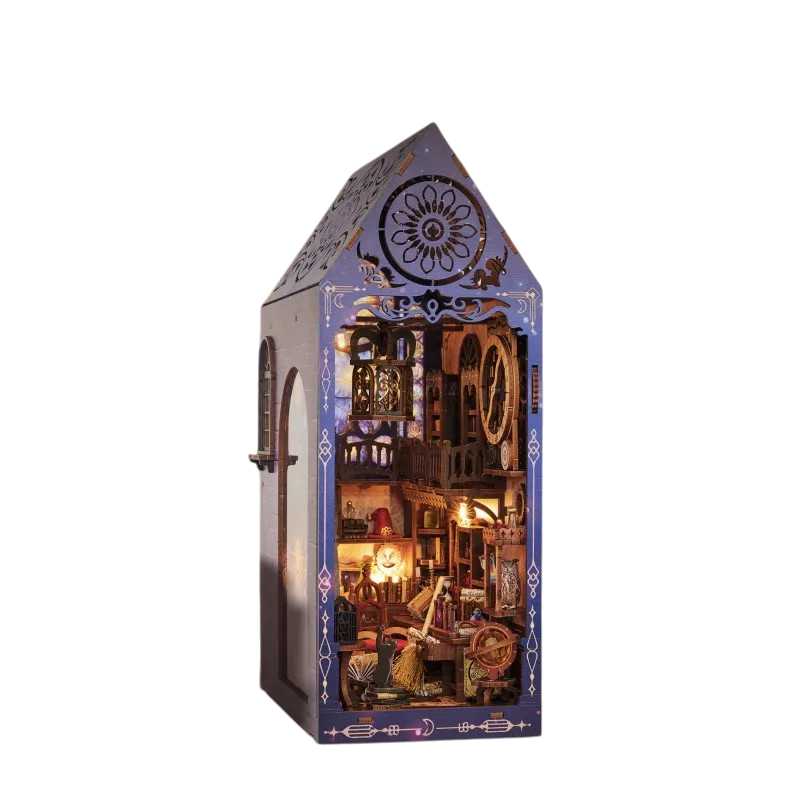 Miniatuur - Booknook - Magical Research Society - SL25 - IIE Create