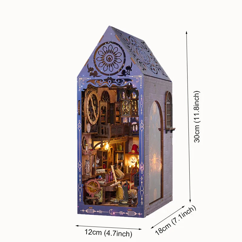 Miniatuur - Booknook - Magical Research Society - SL25 - IIE Create