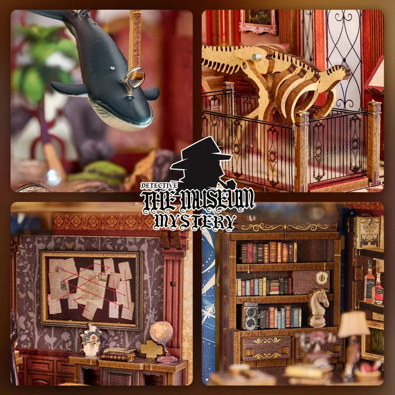 Miniatuur - Booknook - Museum Mystery - SL26 - IIE Create