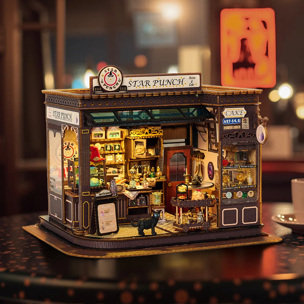 Miniatuur - Magic Cafe Shop - K1083 - IIE Create