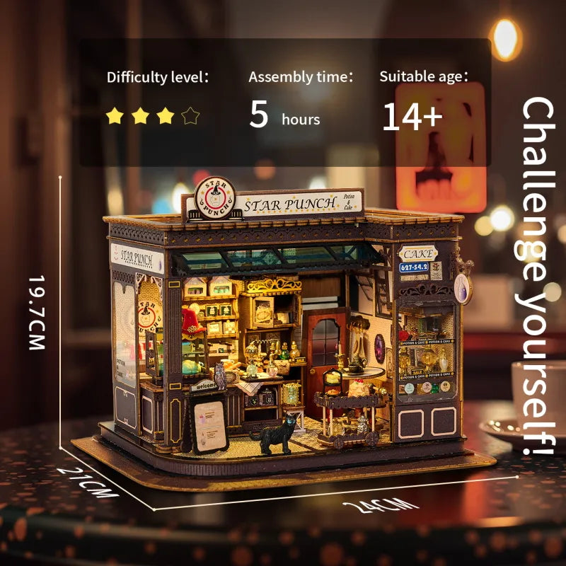 Miniatuur - Magic Cafe Shop - K1083 - IIE Create