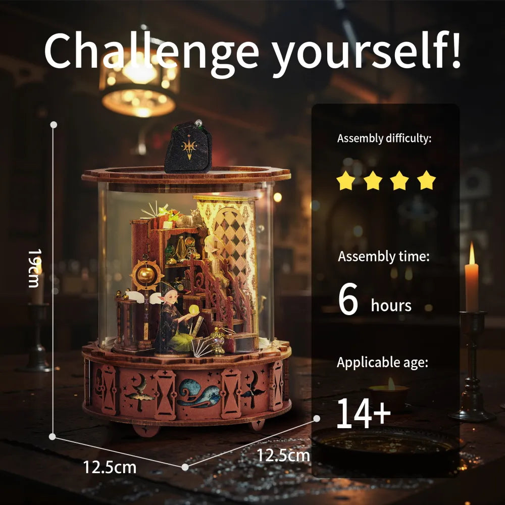 Miniatuur - Muziekdoosje - Magic Antique Room - A1013 - IIE Create