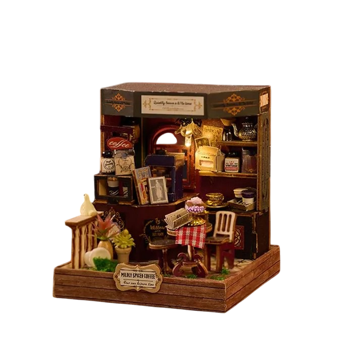 Miniatuur - Mildly Spiced Coffee - K079 - IIE Create