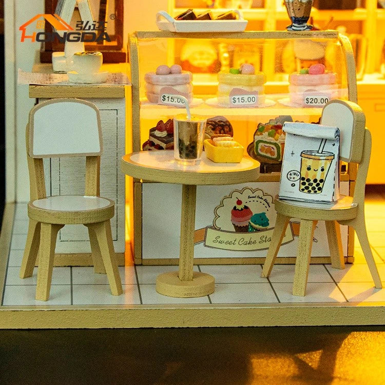Miniatuur - First Foam Tea House - M2505Z - Hongda
