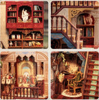 Miniatuur - Book Nook - Library of Wisdom - DC03B - Cutebee